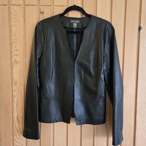 Banana Republic Black Leather Jacket